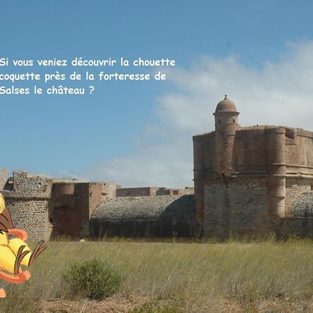 Villa Chouette coquette Salses-le-Château Esterno foto